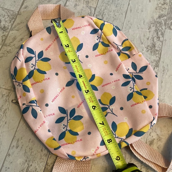 Kendall + Kylie Mini Backpack & Multi-Use Makeup Travel Zip Pouch Bag Set - Picture 12 of 13